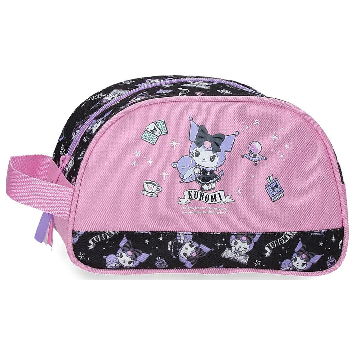 Hello Kitty Kuromi Fortune Telling adaptabil etui de machiaj poza produsului