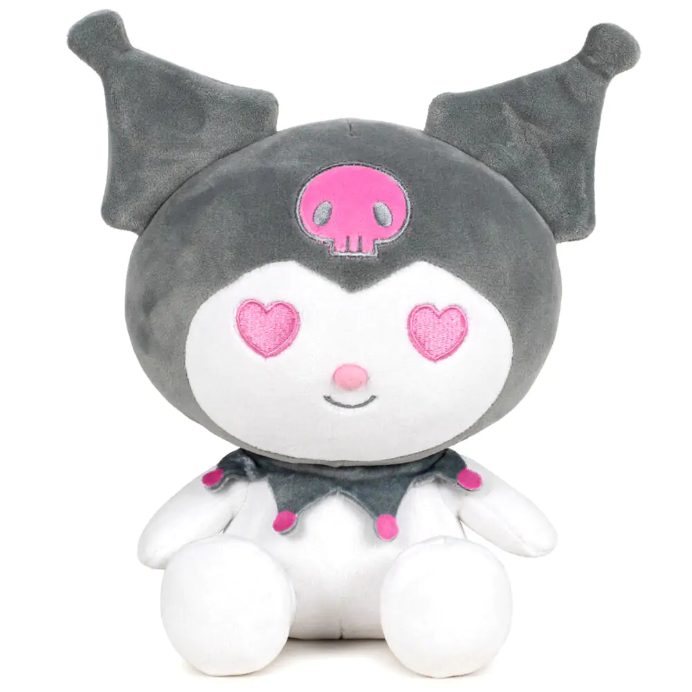 Hello Kitty Kuromi jucarie de plus gri 16cm poza produsului