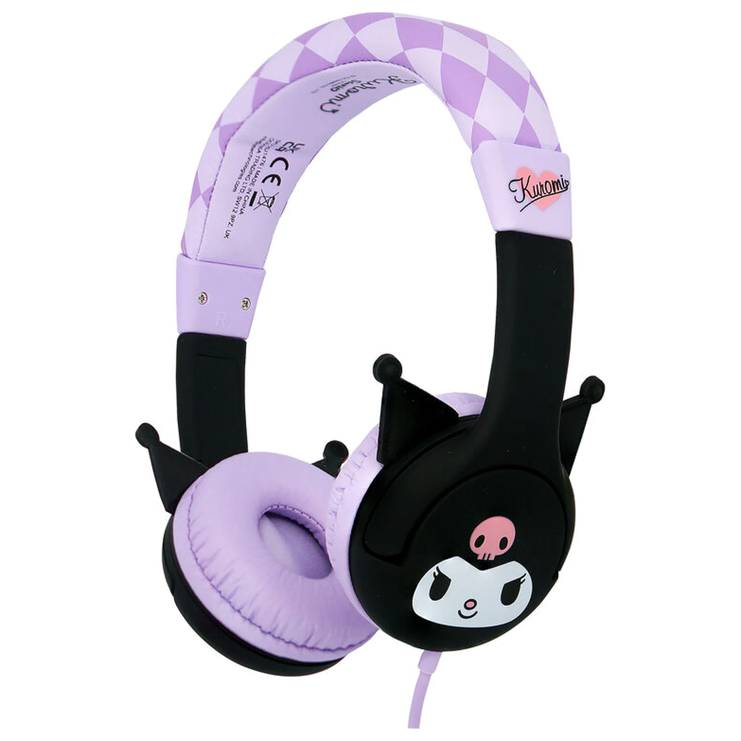 Hello Kitty Kuromi casti pentru copii poza produsului