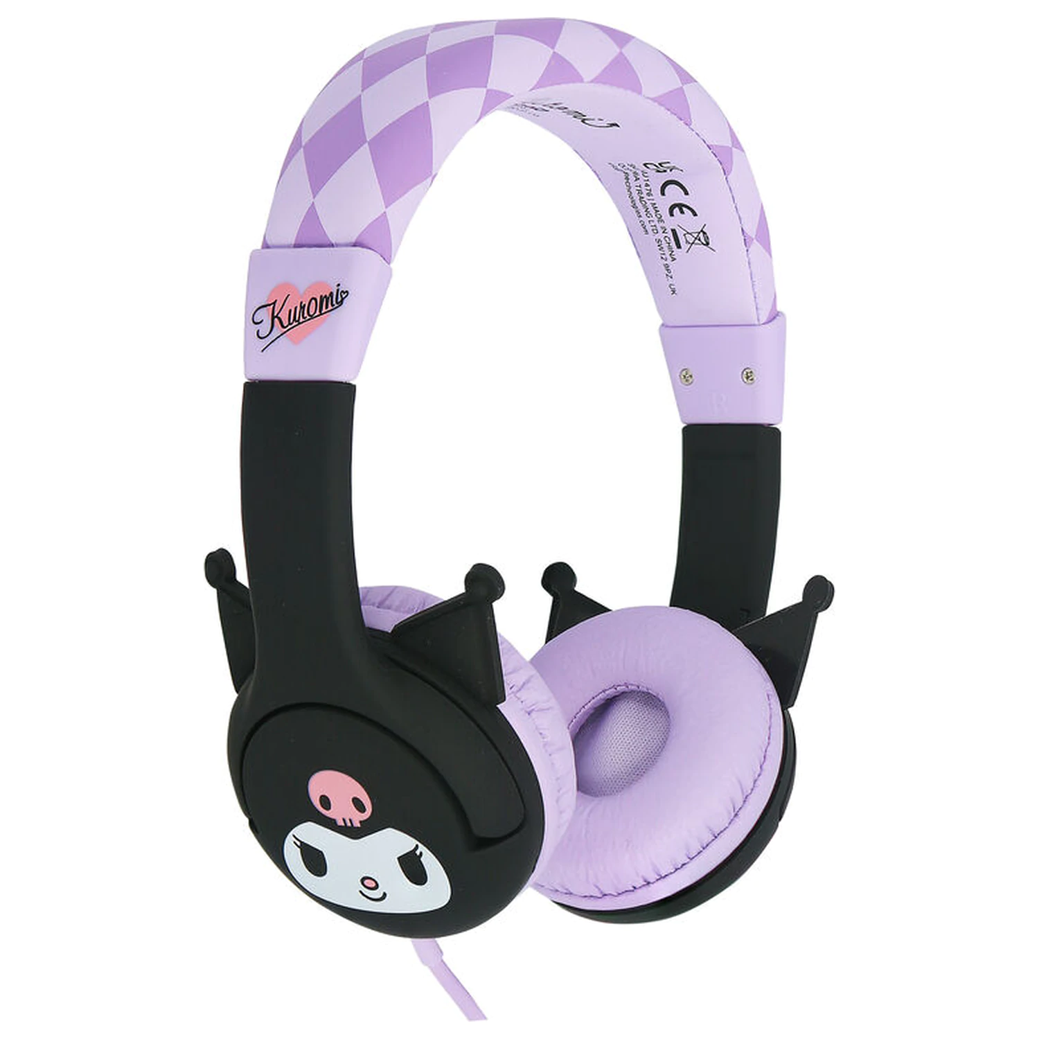 Hello Kitty Kuromi casti pentru copii poza produsului