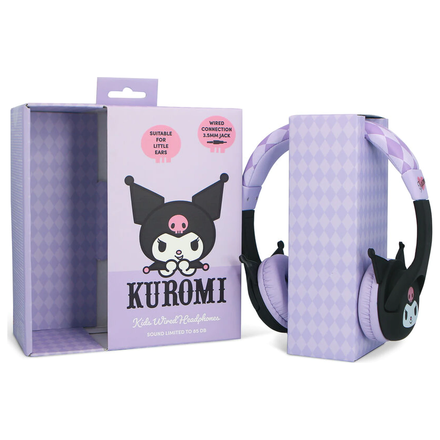 Hello Kitty Kuromi casti pentru copii poza produsului