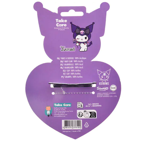 Hello Kitty Kuromi premium agrafă de păr poza produsului
