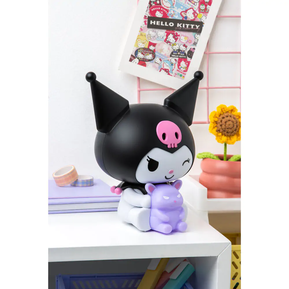 Lampă Hello Kitty Kuromi 16cm poza produsului