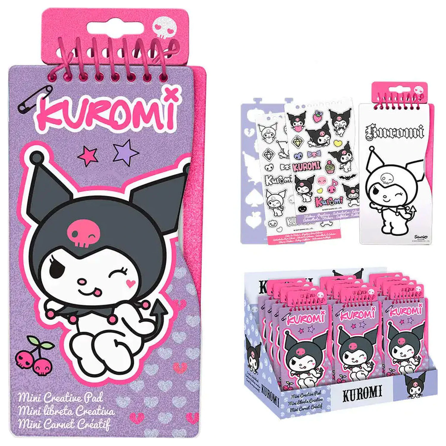 Hello Kitty Kuromi Mini Set Creativ poza produsului