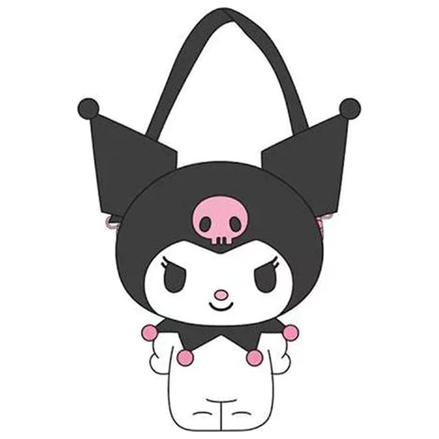 Hello Kitty Kuromi Geanta de Umar Crossbody Bag 30 cm poza produsului