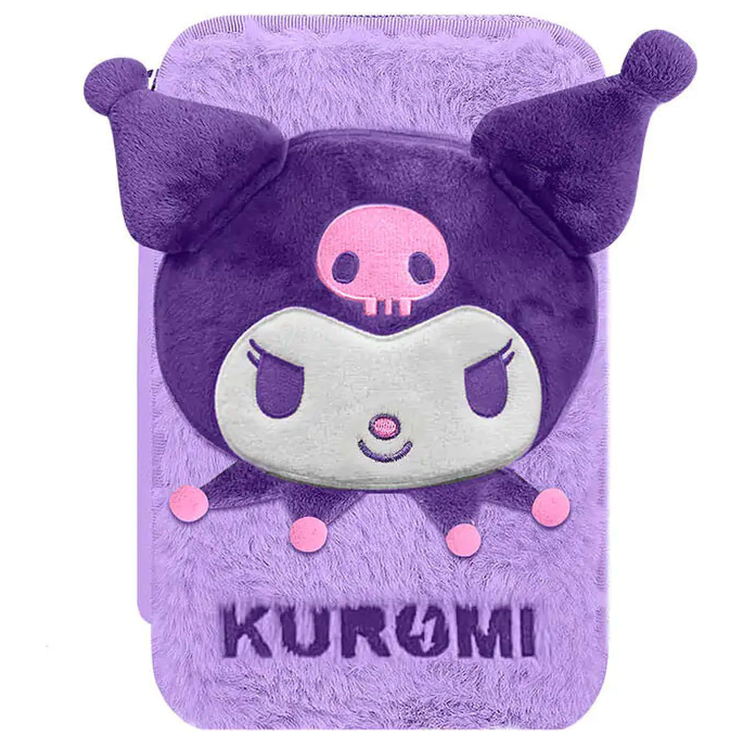 Hello Kitty and Kuromi Plush Two-Story Astucci de creion umplute poza produsului