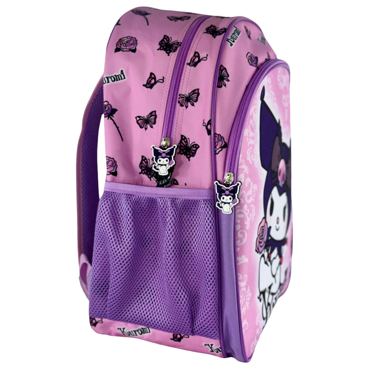 Hello Kitty Kuromi Ghiozdan Mov 40cm poza produsului