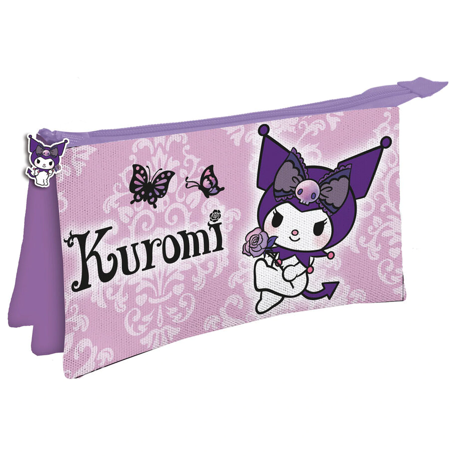 Hello Kitty Kuromi Purple penar triplu poza produsului