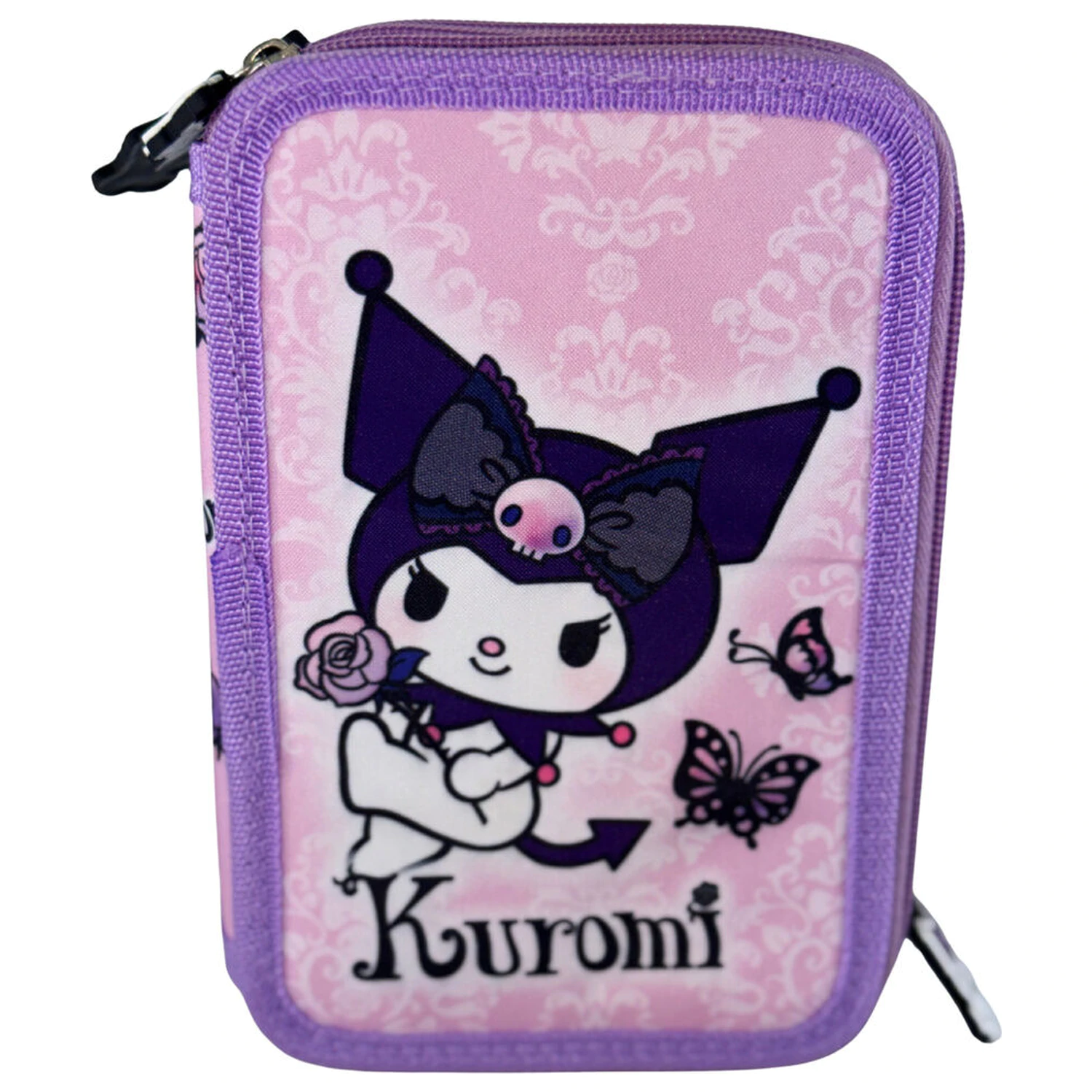 Hello Kitty Kuromi Purple triple penar poza produsului