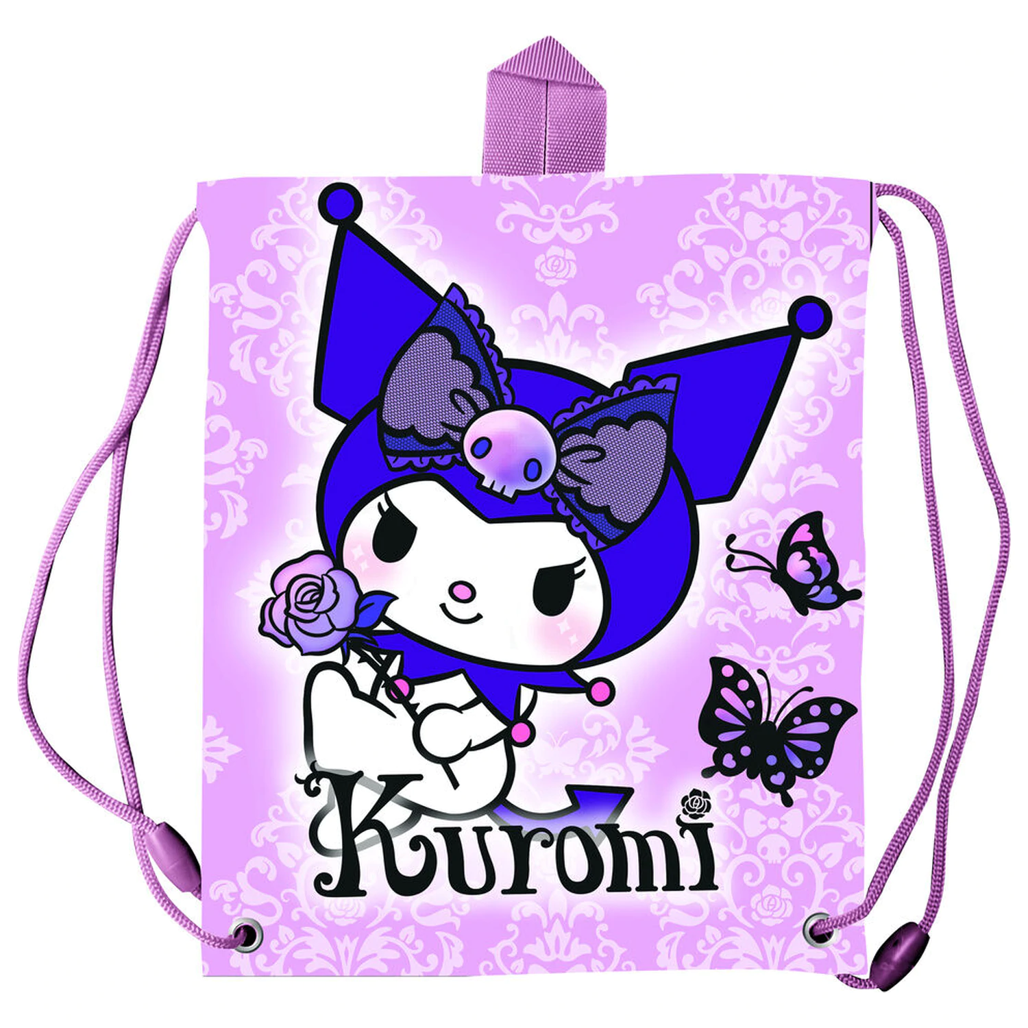 Hello Kitty Kuromi Purple geanta de pranz 30cm poza produsului