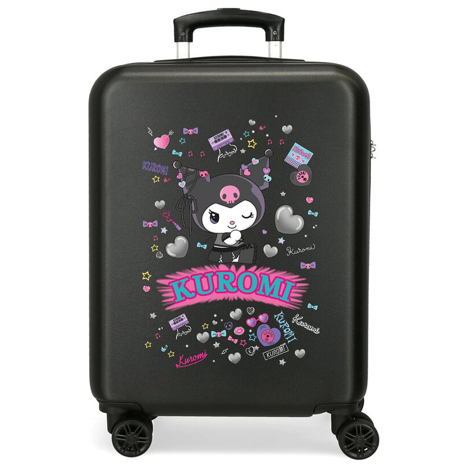 Hello Kitty Kuromi Retropop ABS troler valiza 55cm poza produsului