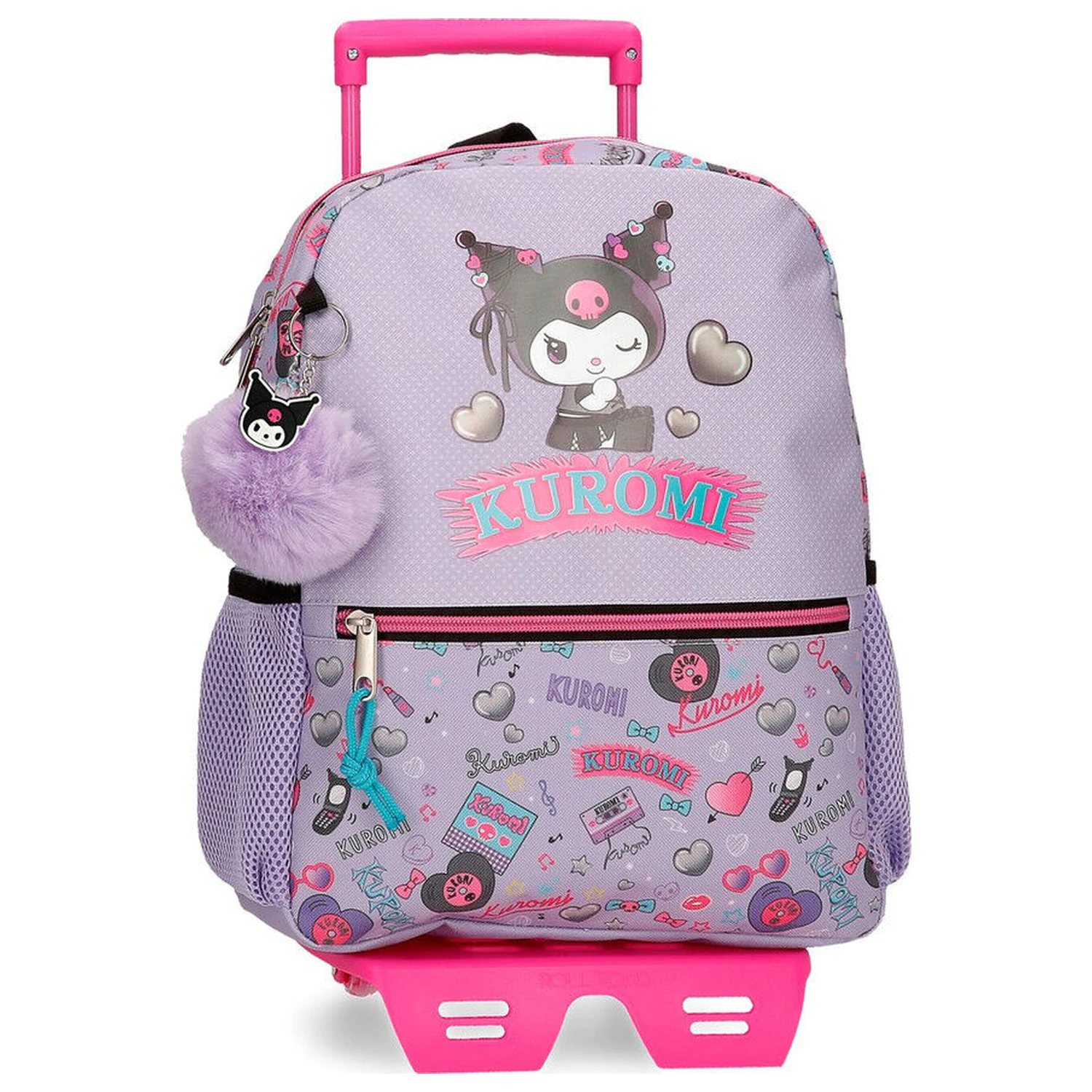 Hello Kitty Kuromi Retropop trolley 33 cm poza produsului
