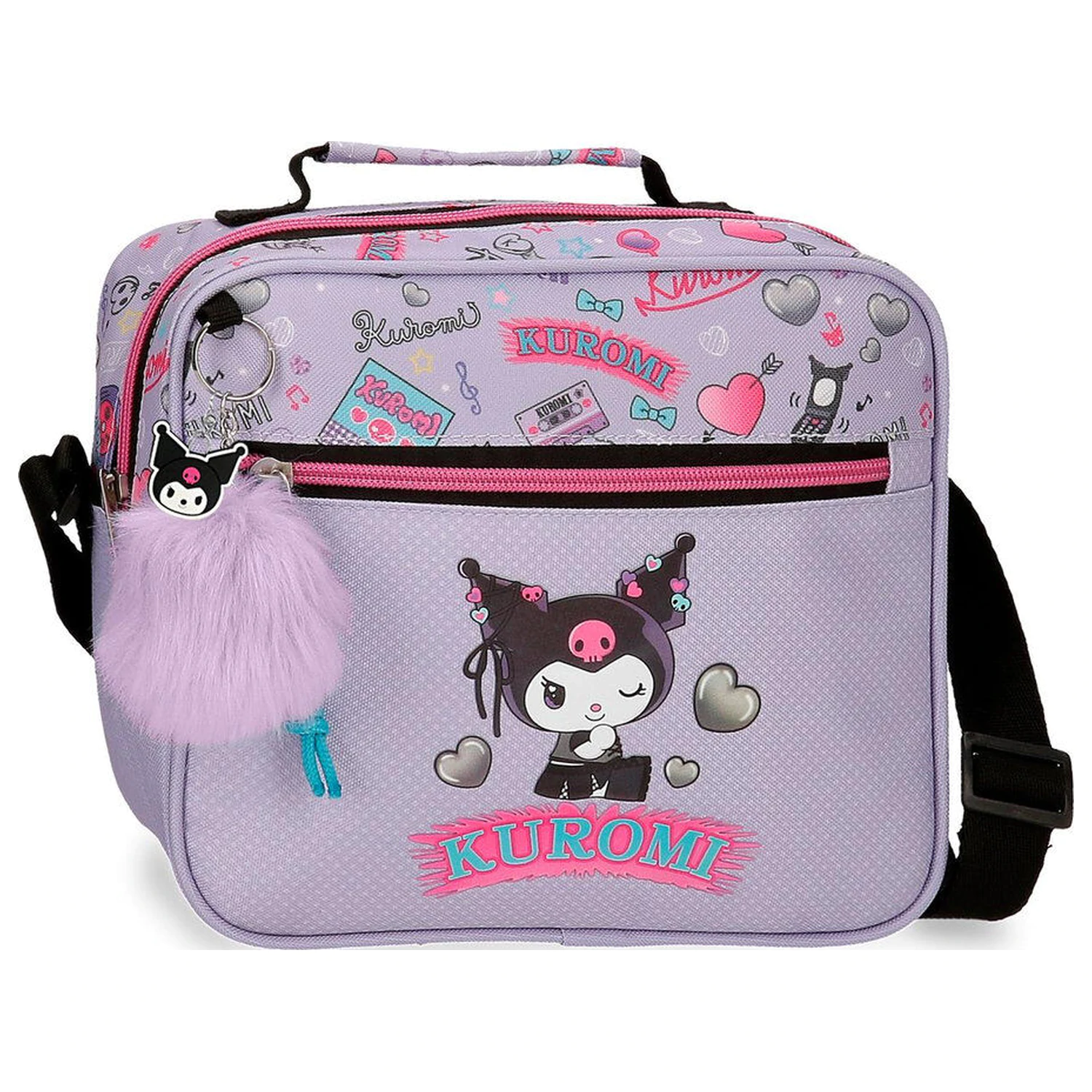 Hello Kitty Kuromi Retropop vanity case poza produsului