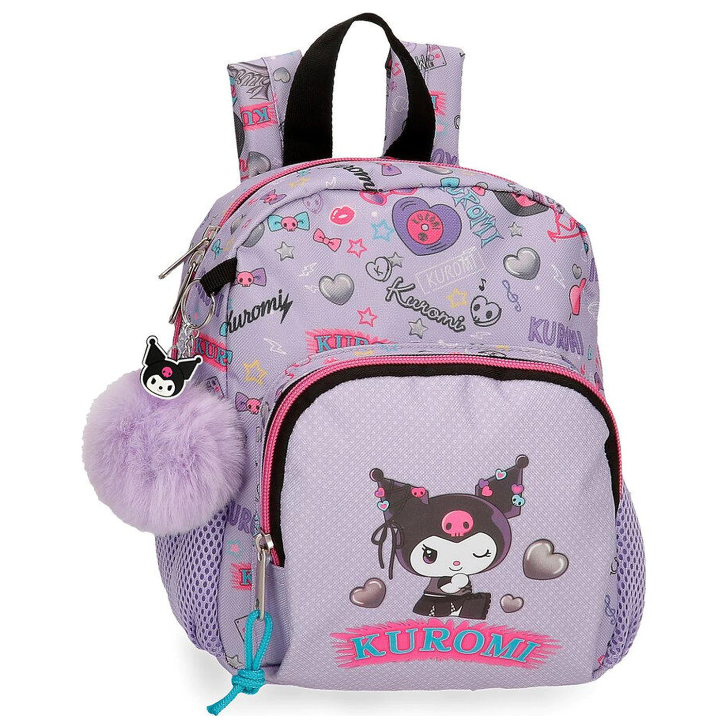 Hello Kitty Kuromi Retropop rucsac 24cm poza produsului