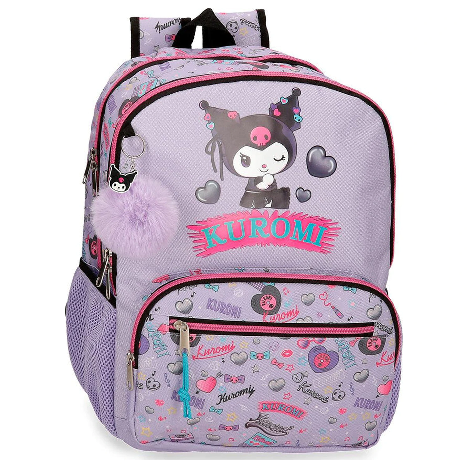 Hello Kitty Kuromi Retropop rucsac adaptabil 44cm poza produsului