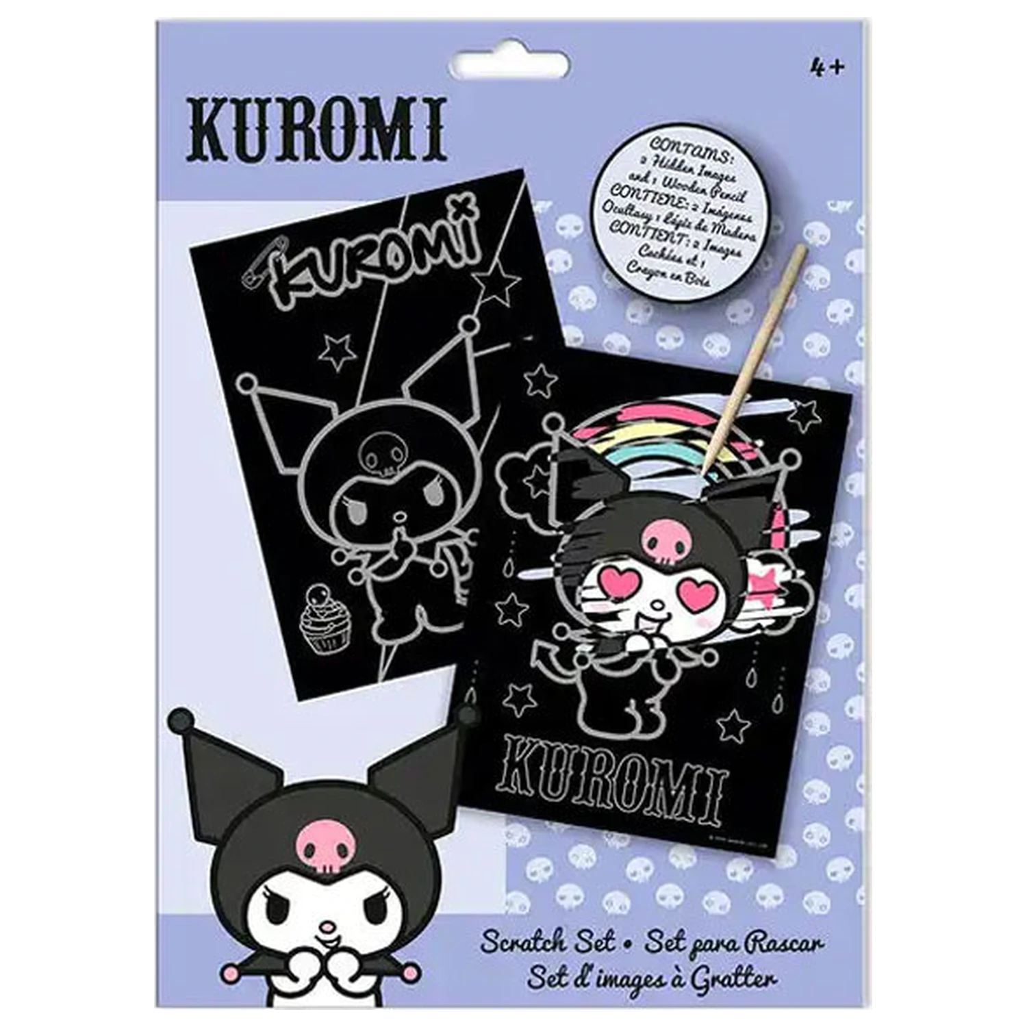 Hello Kitty and Kuromi Set de arta razuibila poza produsului