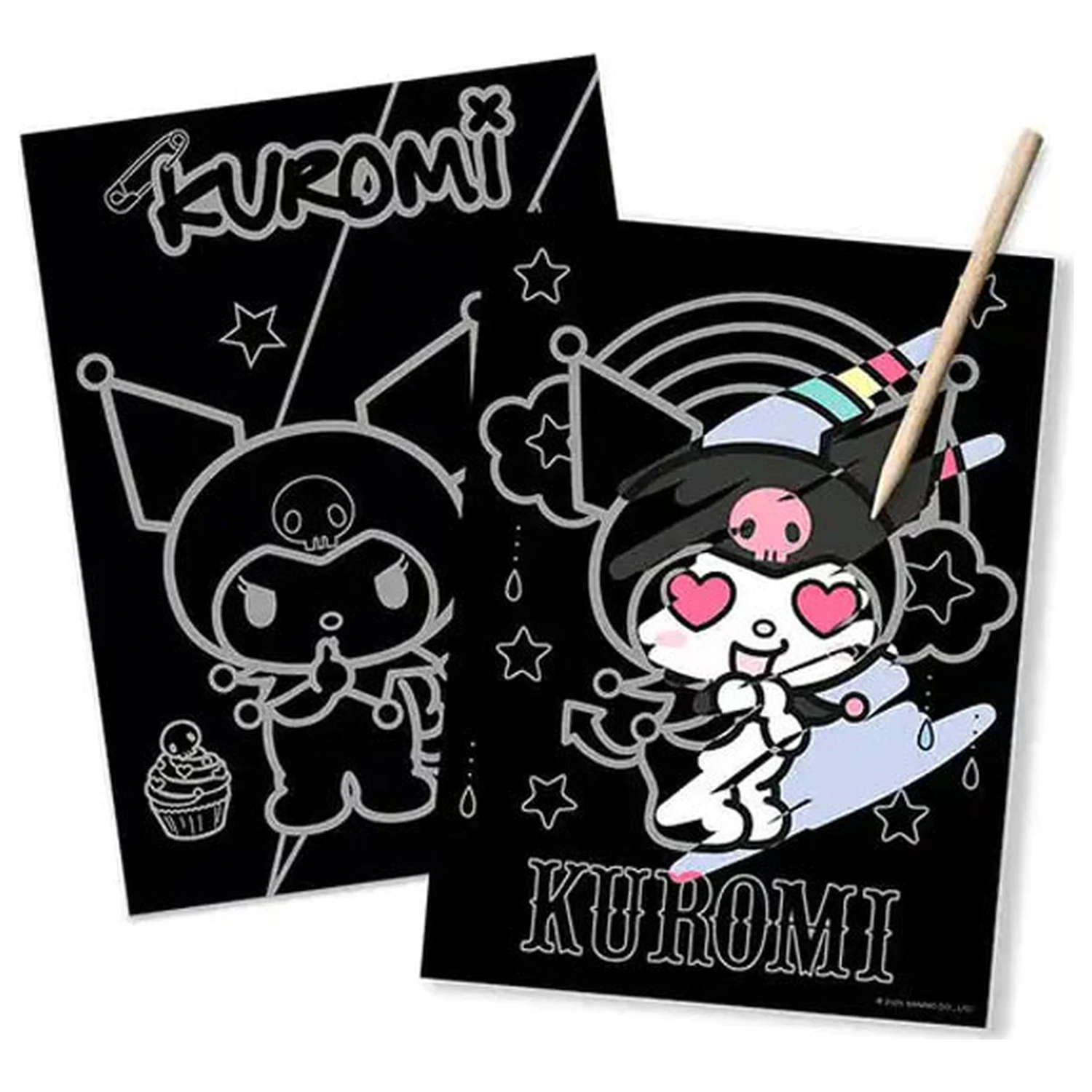 Hello Kitty and Kuromi Set de arta razuibila poza produsului