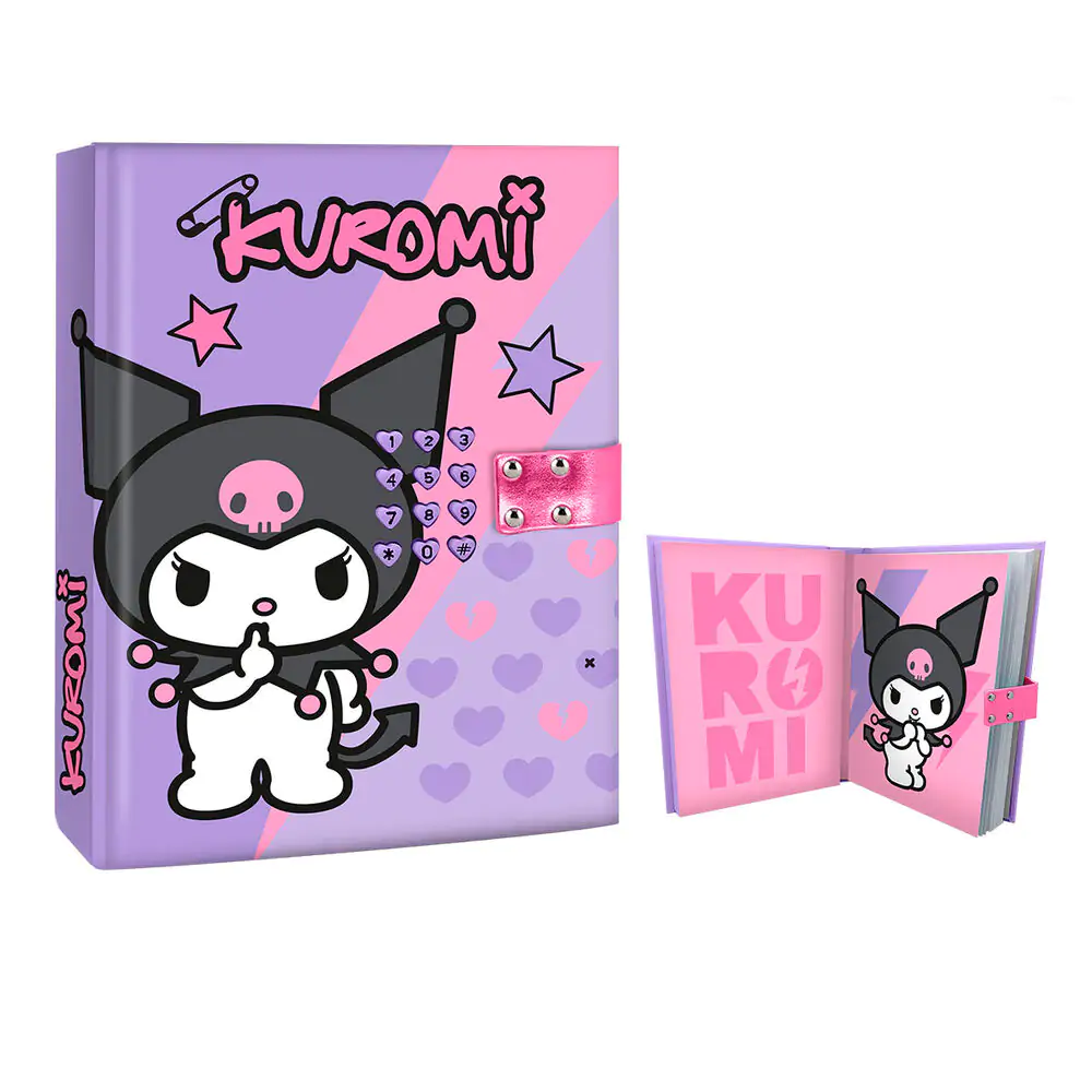 Hello Kitty Kuromi Secret jurnal secret poza produsului