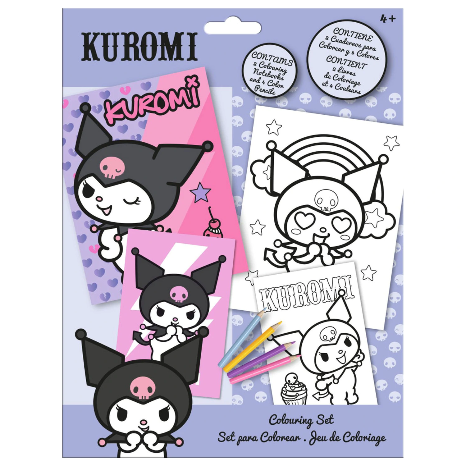 Hello Kitty Kuromi Set de colorat poza produsului