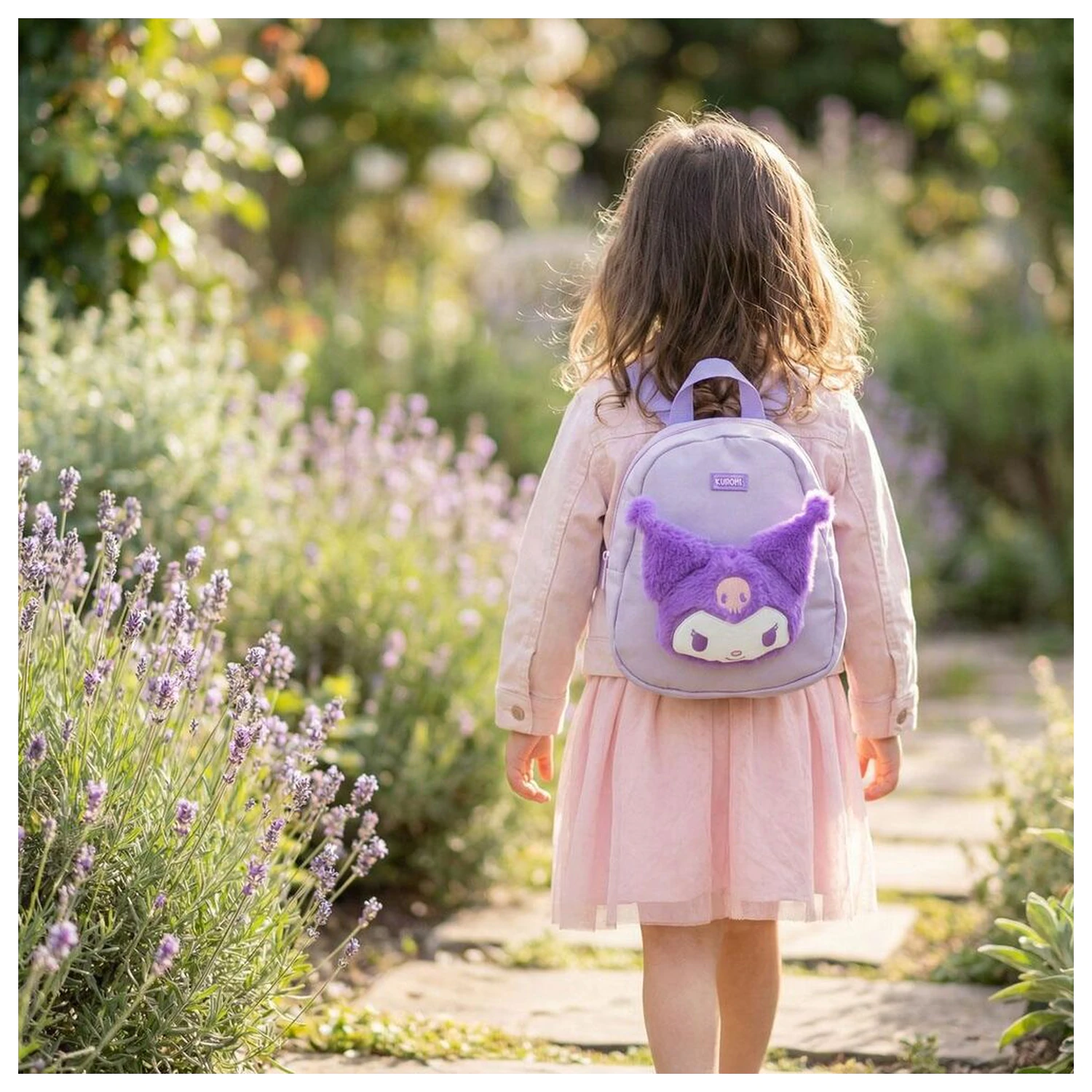 Rucsac Hello Kitty Kuromi 20cm poza produsului