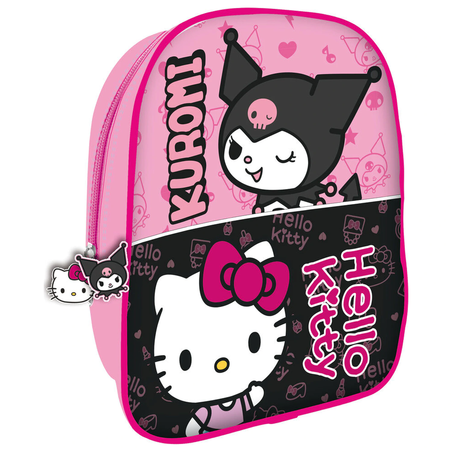 Rucsac Hello Kitty & Kuromi 30cm poza produsului