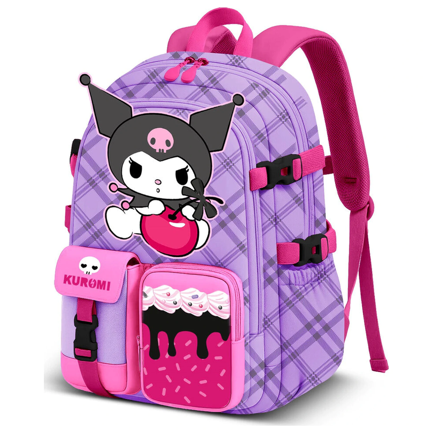 Rucsac Hello Kitty Kuromi 40cm poza produsului