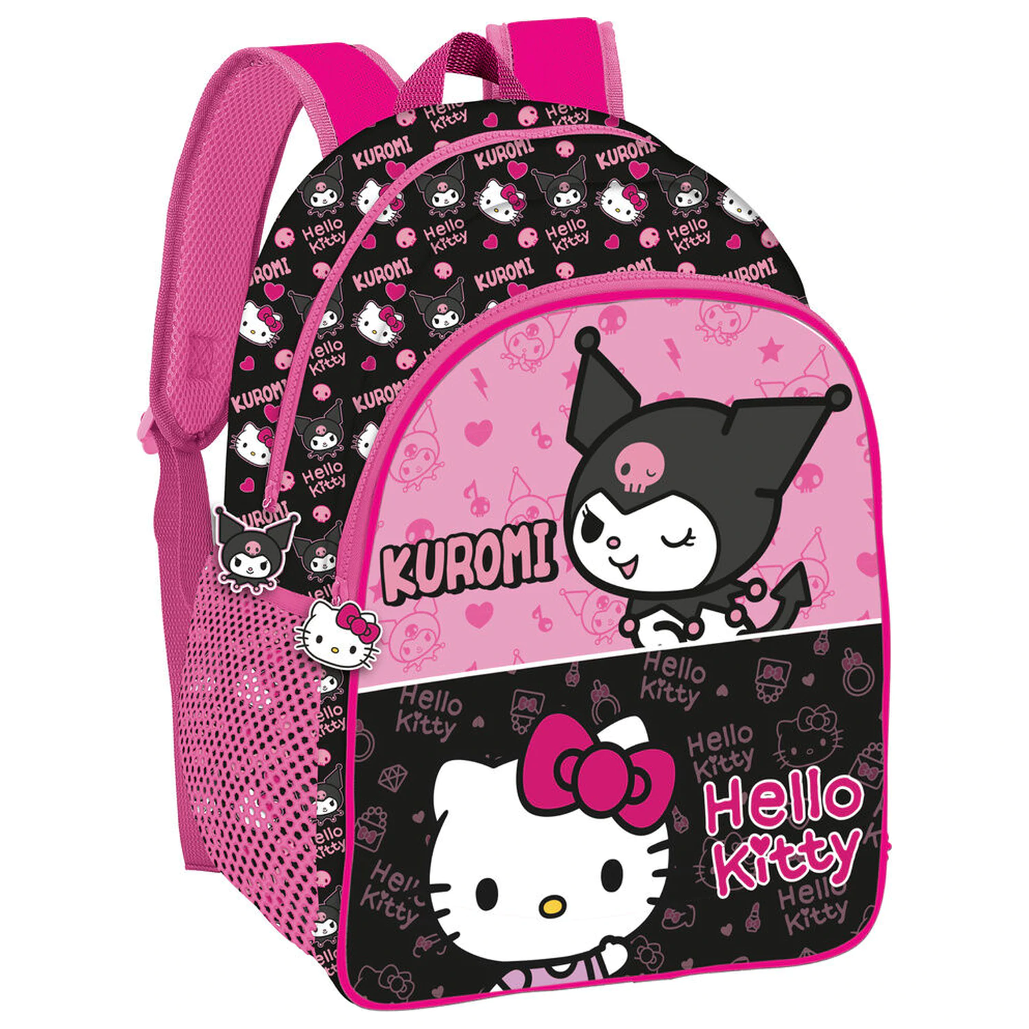 Hello Kitty & Kuromi rucsac 40cm poza produsului