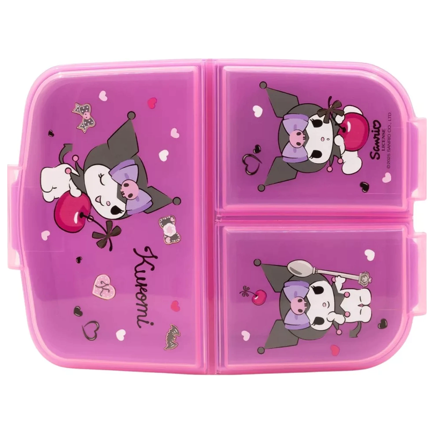 Hello Kitty Kuromi cutie de pranz cu multiple compartimente, cutie sandwich poza produsului