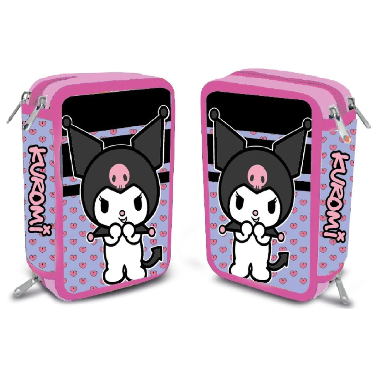 Hello Kitty Kuromi Filled 3-Story Penar poza produsului