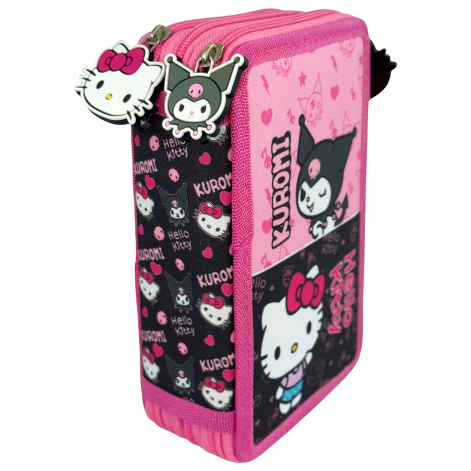Hello Kitty si Kuromi penar triplu poza produsului