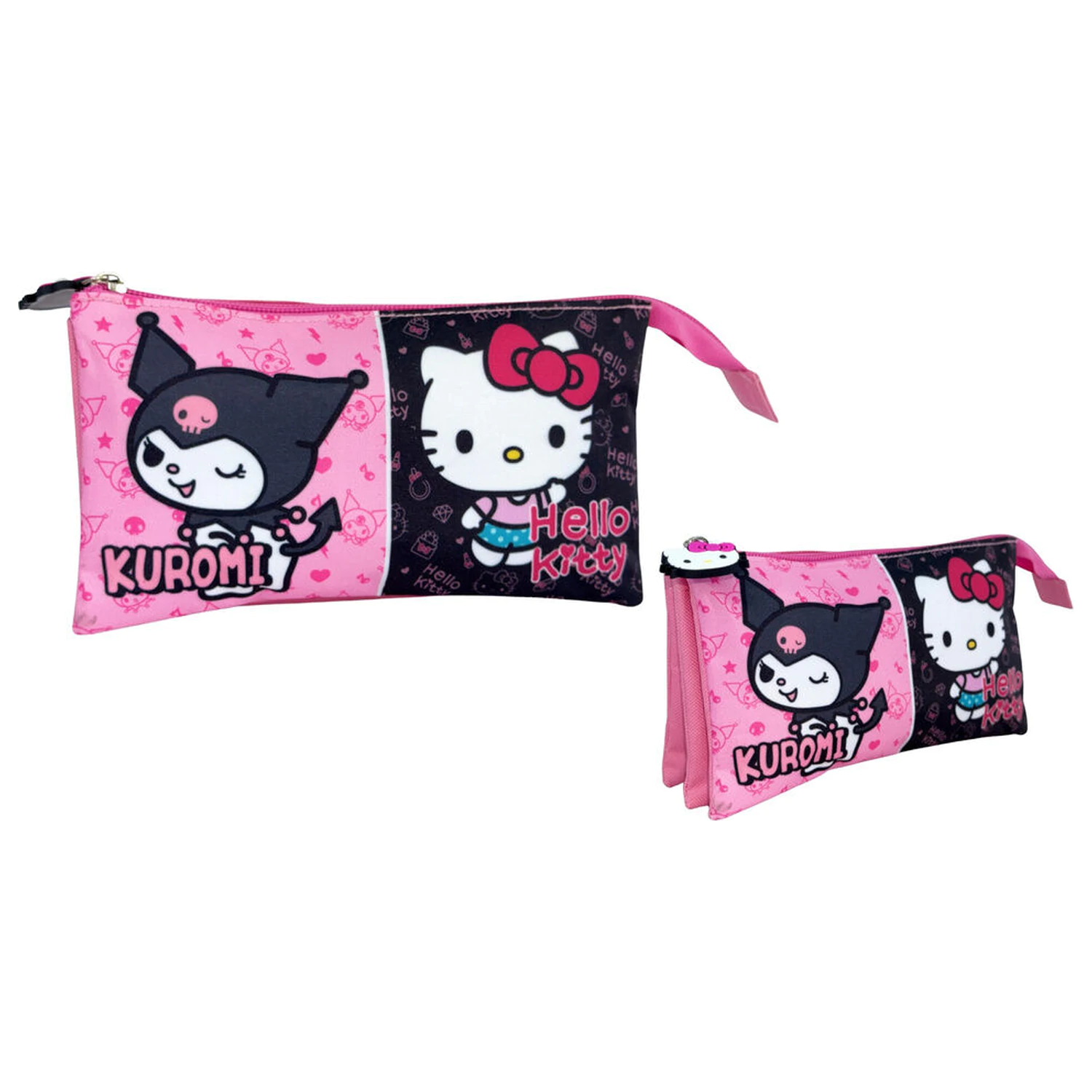 Hello Kitty & Kuromi penar triplu poza produsului
