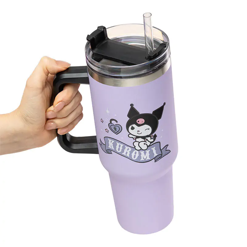 Hello Kitty Kuromi Termos de călătorie 1200ml poza produsului