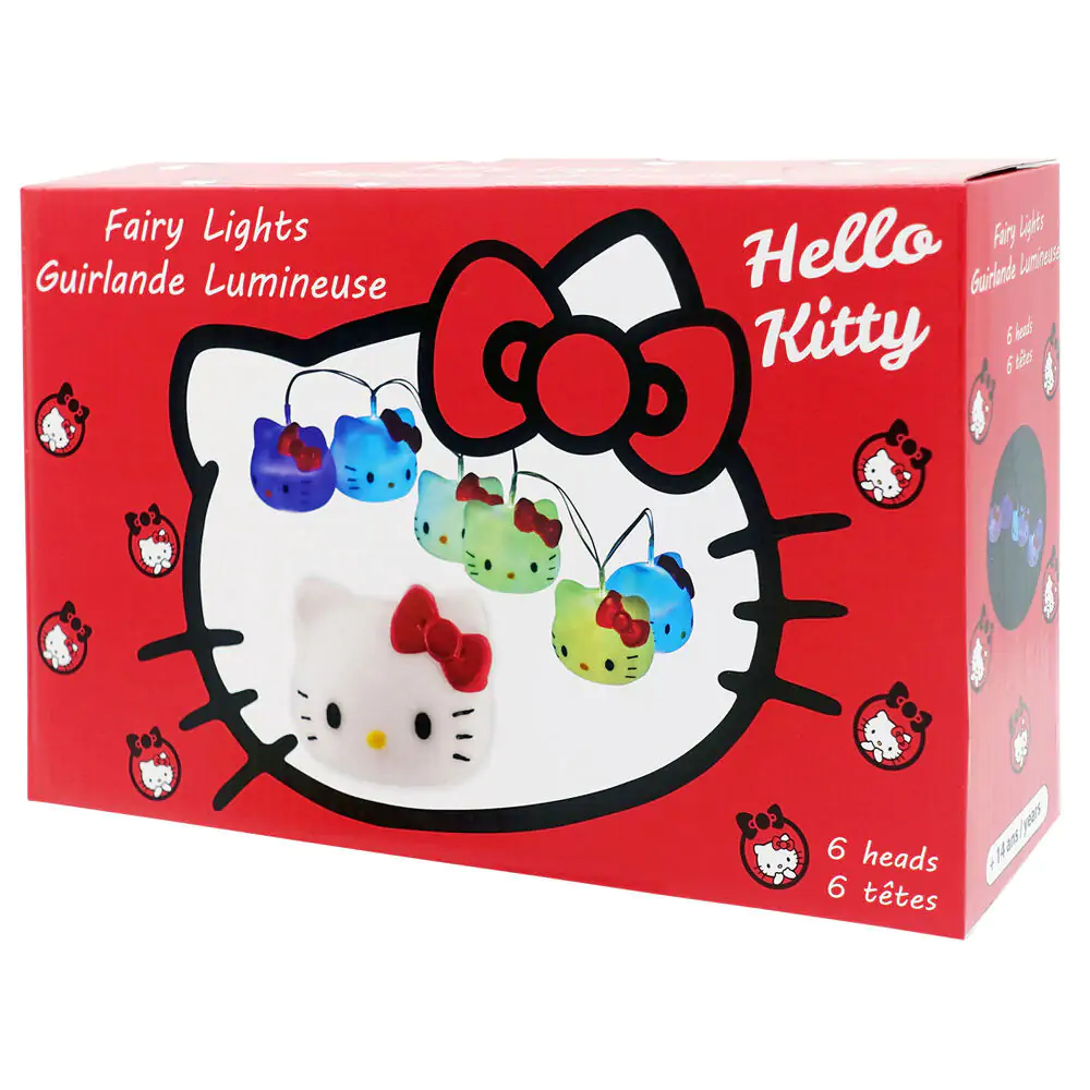 Hello Kitty lumini zână Capete 160 cm poza produsului