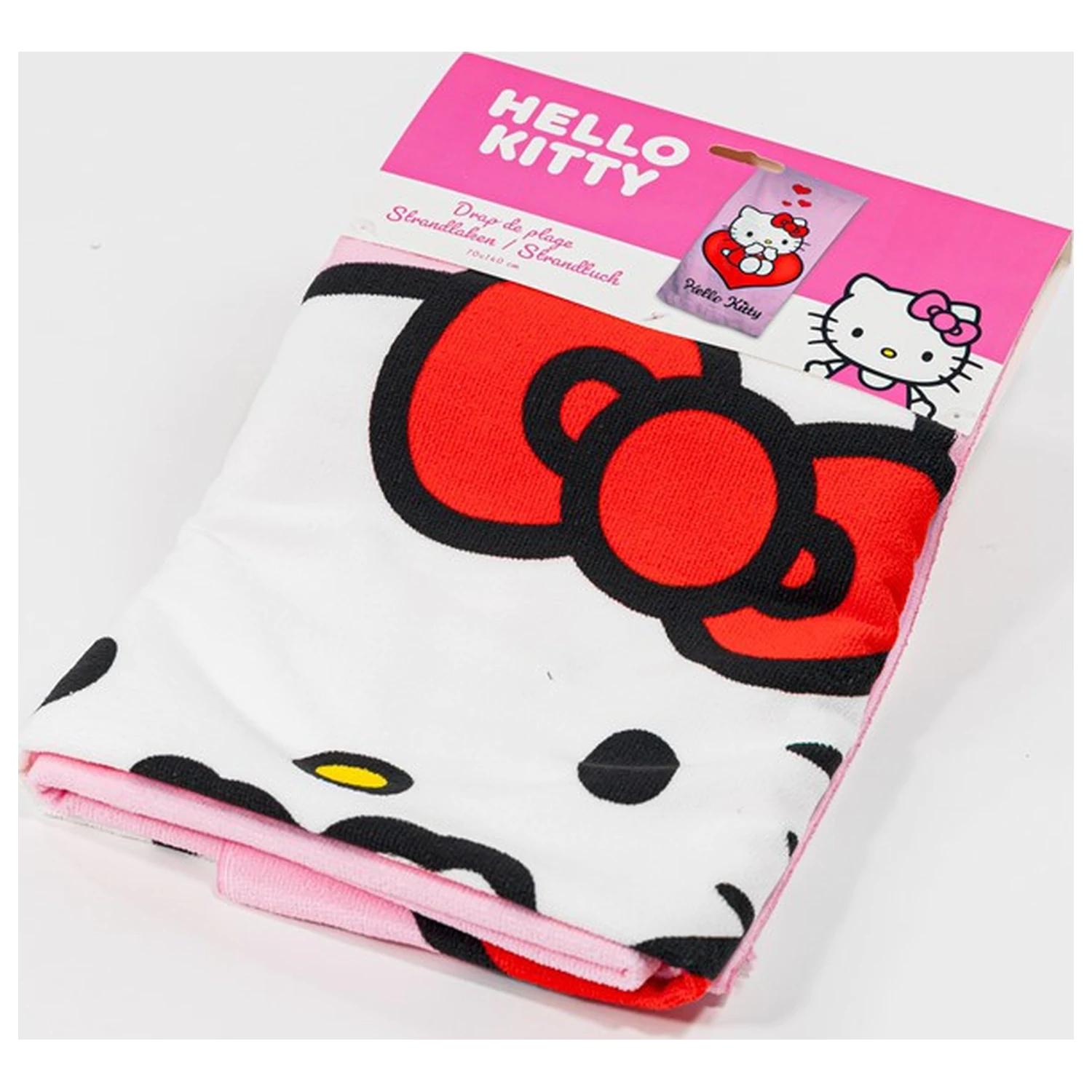 Hello Kitty Love Proshop Servetel 70x140cm poza produsului