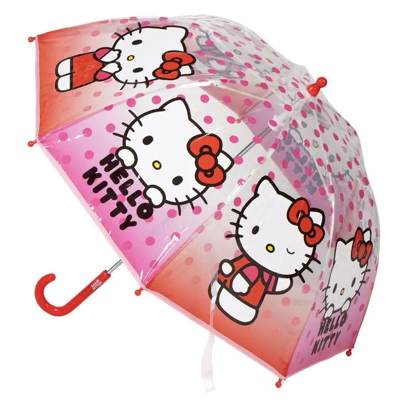 Hello Kitty umbrelă manuală cu bule poza produsului