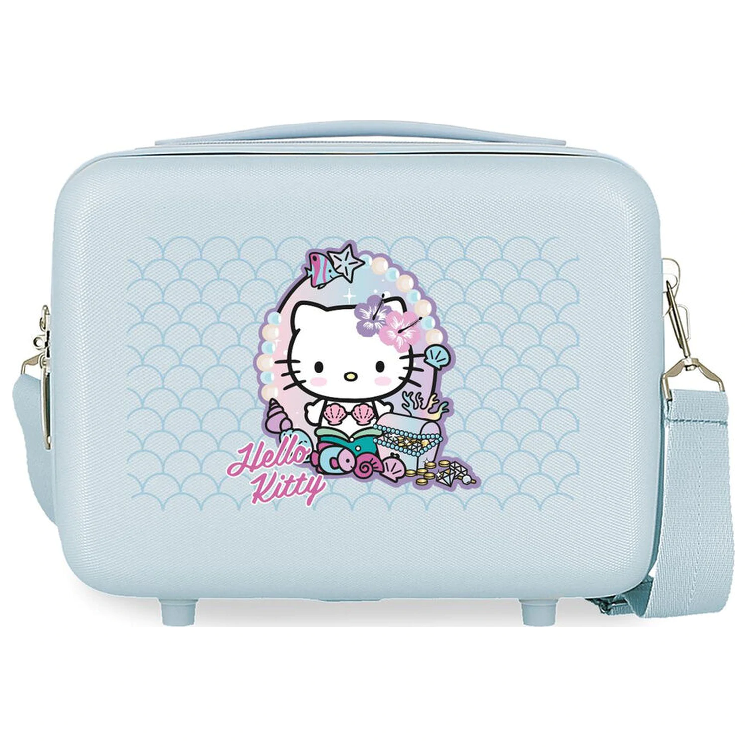 Hello Kitty Mermaid ABS servieta adaptabila vanity case poza produsului
