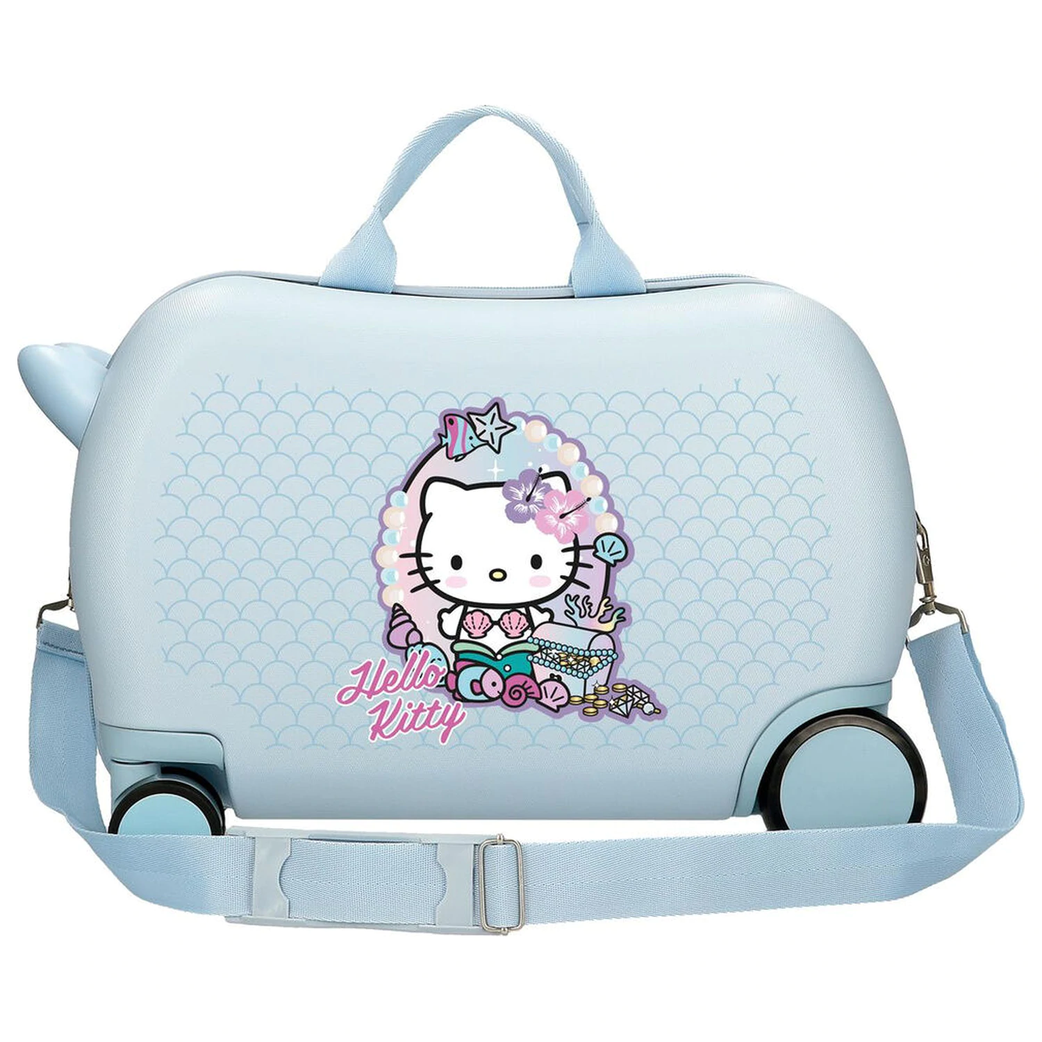 Hello Kitty Mermaid ABS troller valiza 45cm poza produsului