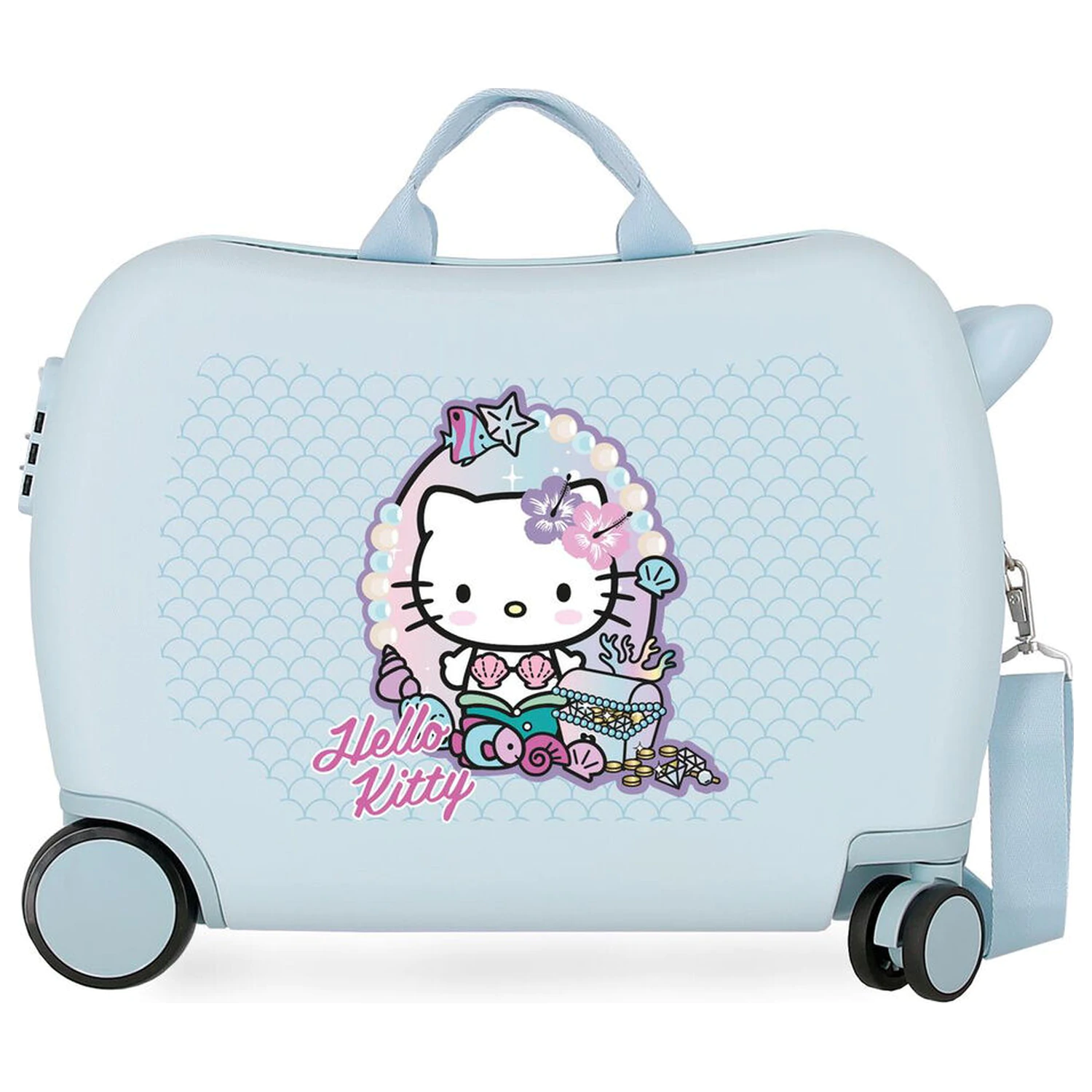 Hello Kitty Mermaid ABS geamantan troler 50cm poza produsului