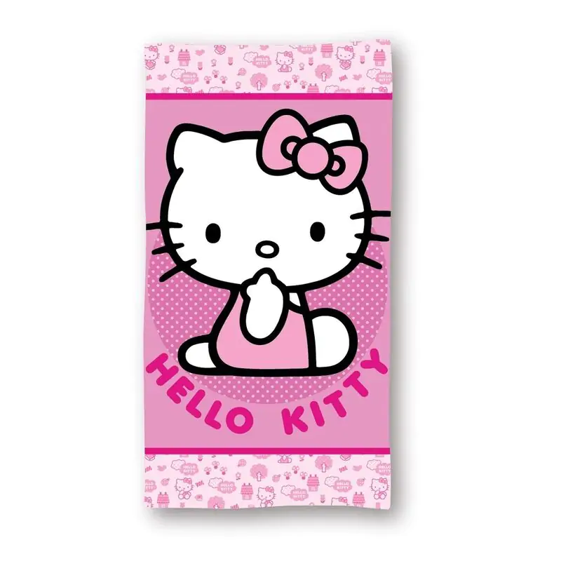 Prosop de plajă din microfibră Hello Kitty poza produsului