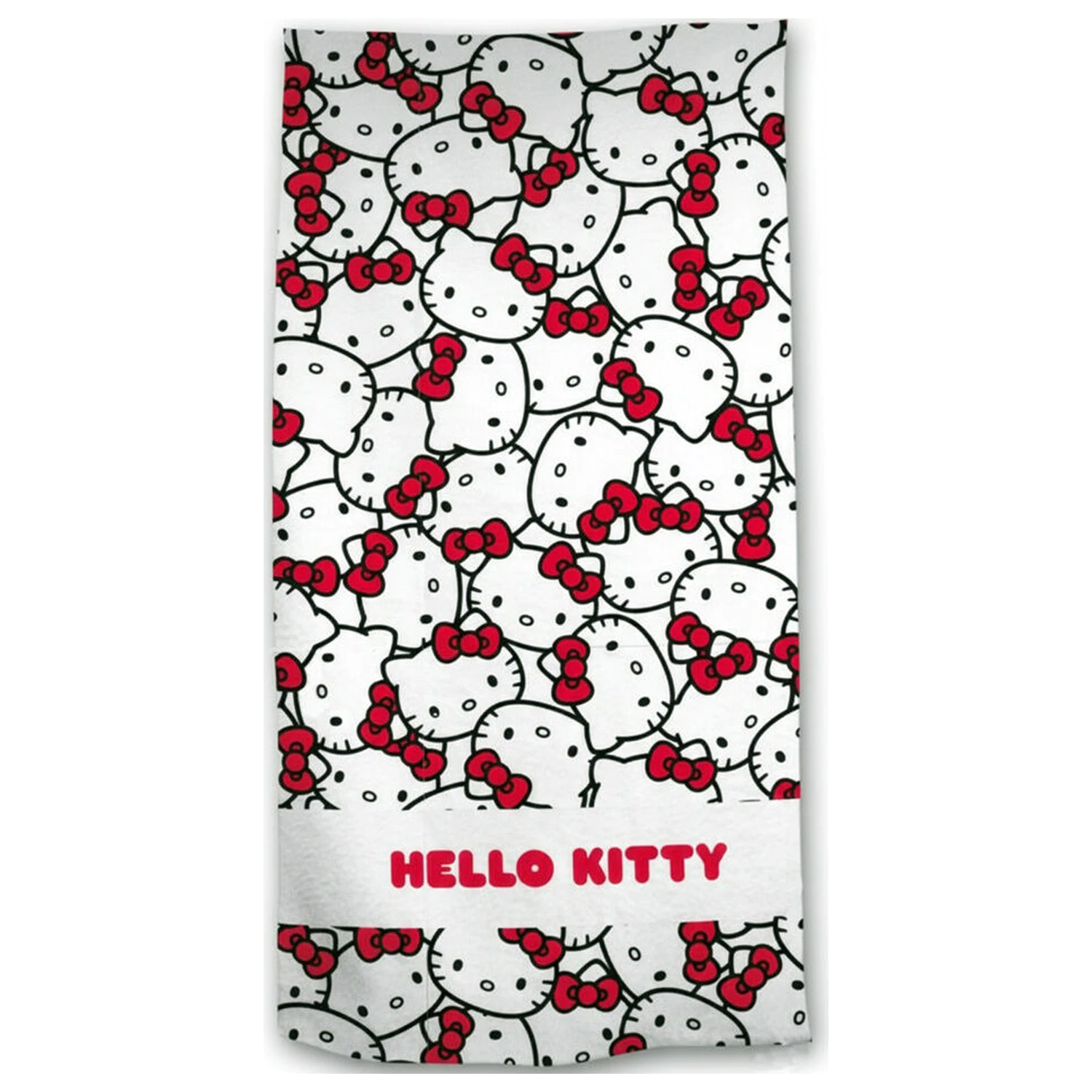 Hello Kitty prosop de plaja din microfibra poza produsului