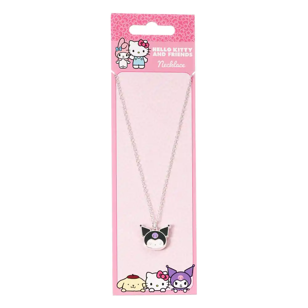 Colier Hello Kitty cu talisman Kuromi poza produsului