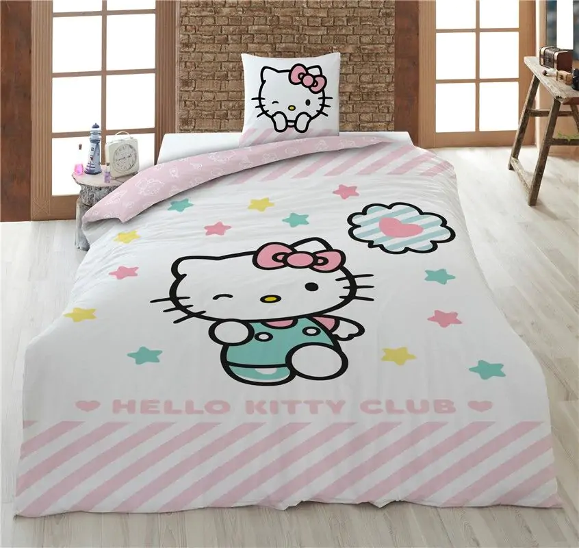 Hello Kitty husa de pilota din bumbac pat 90cm poza produsului