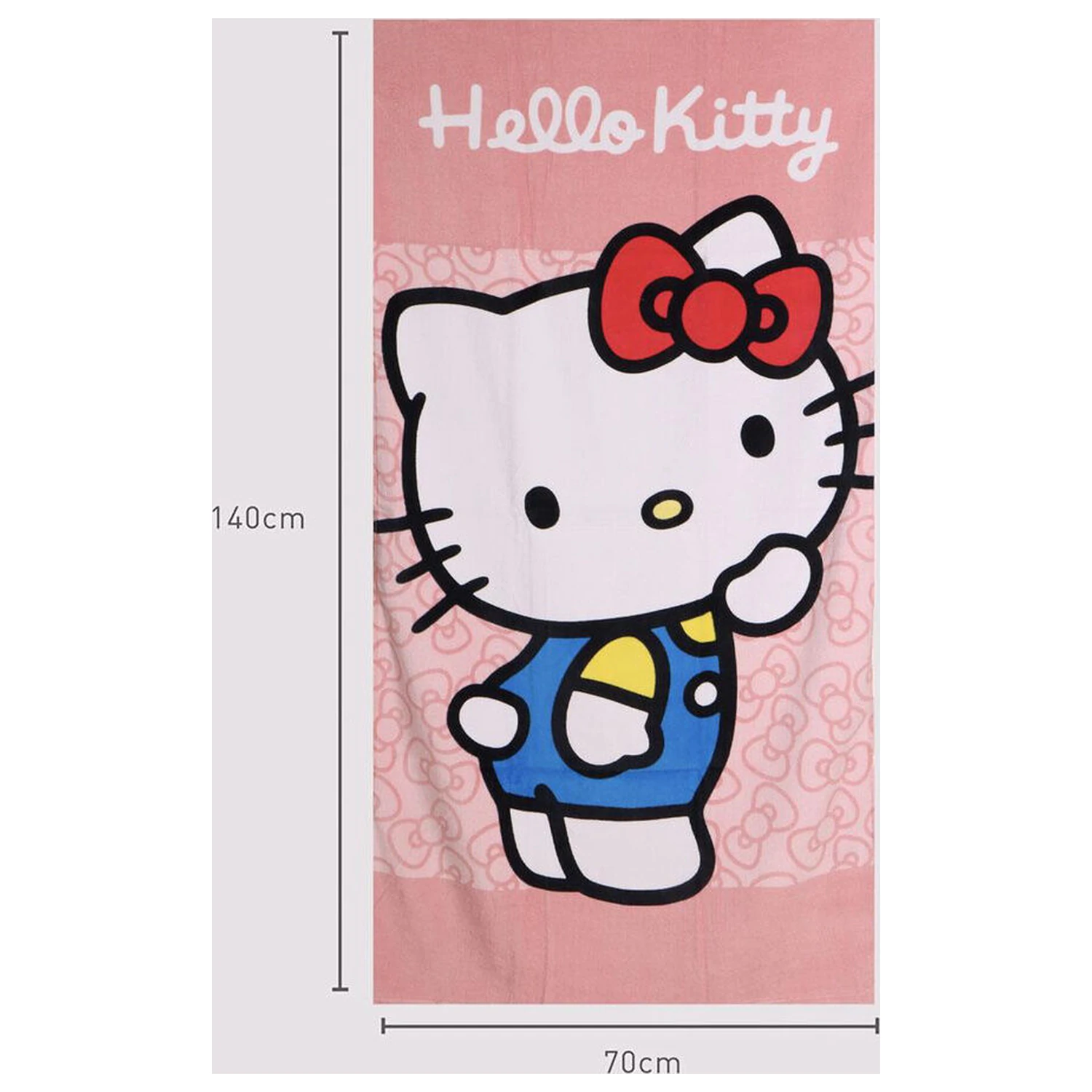 Hello Kitty prosop de plaja din bumbac poza produsului