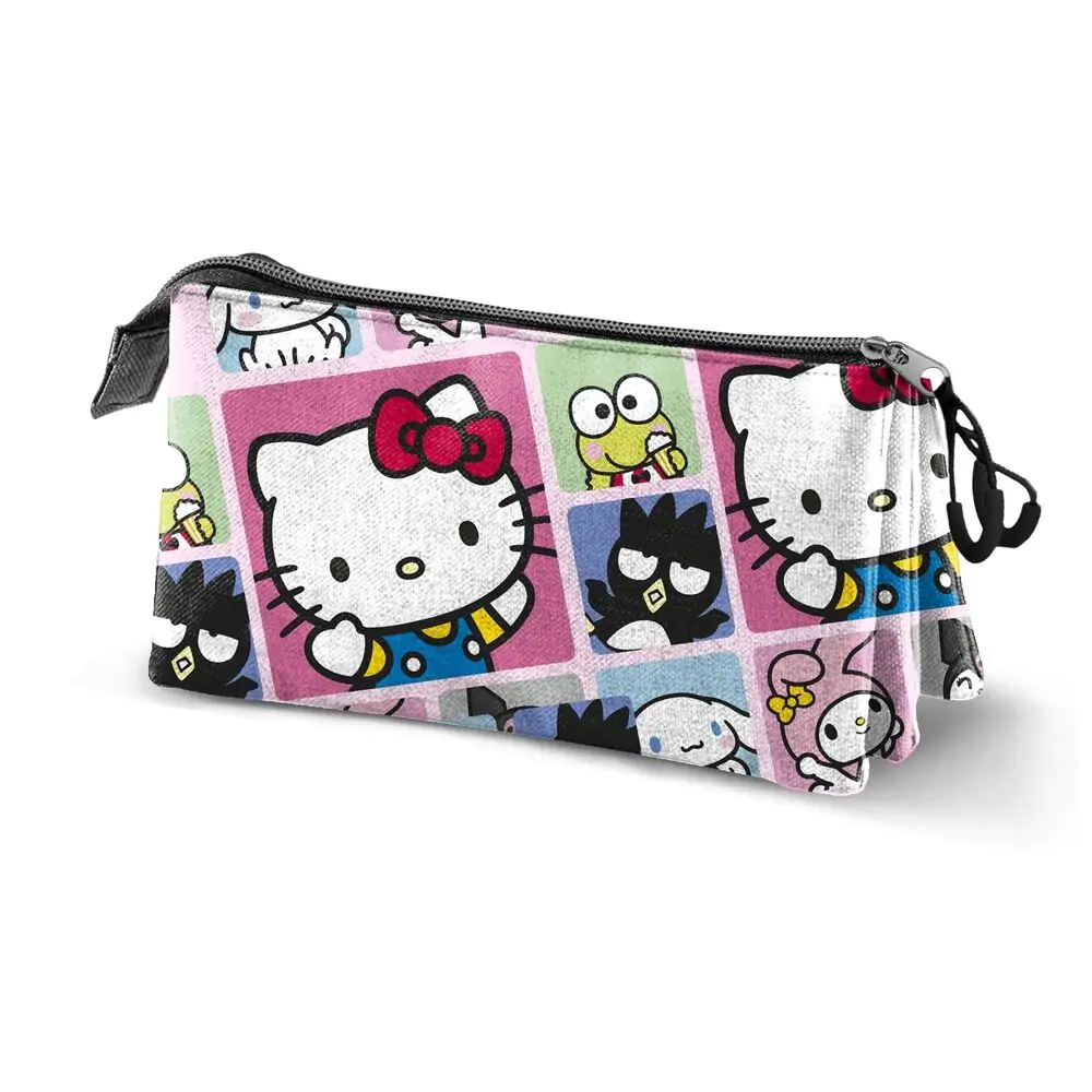 Hello Kitty Panels etui triplu pentru creioane poza produsului