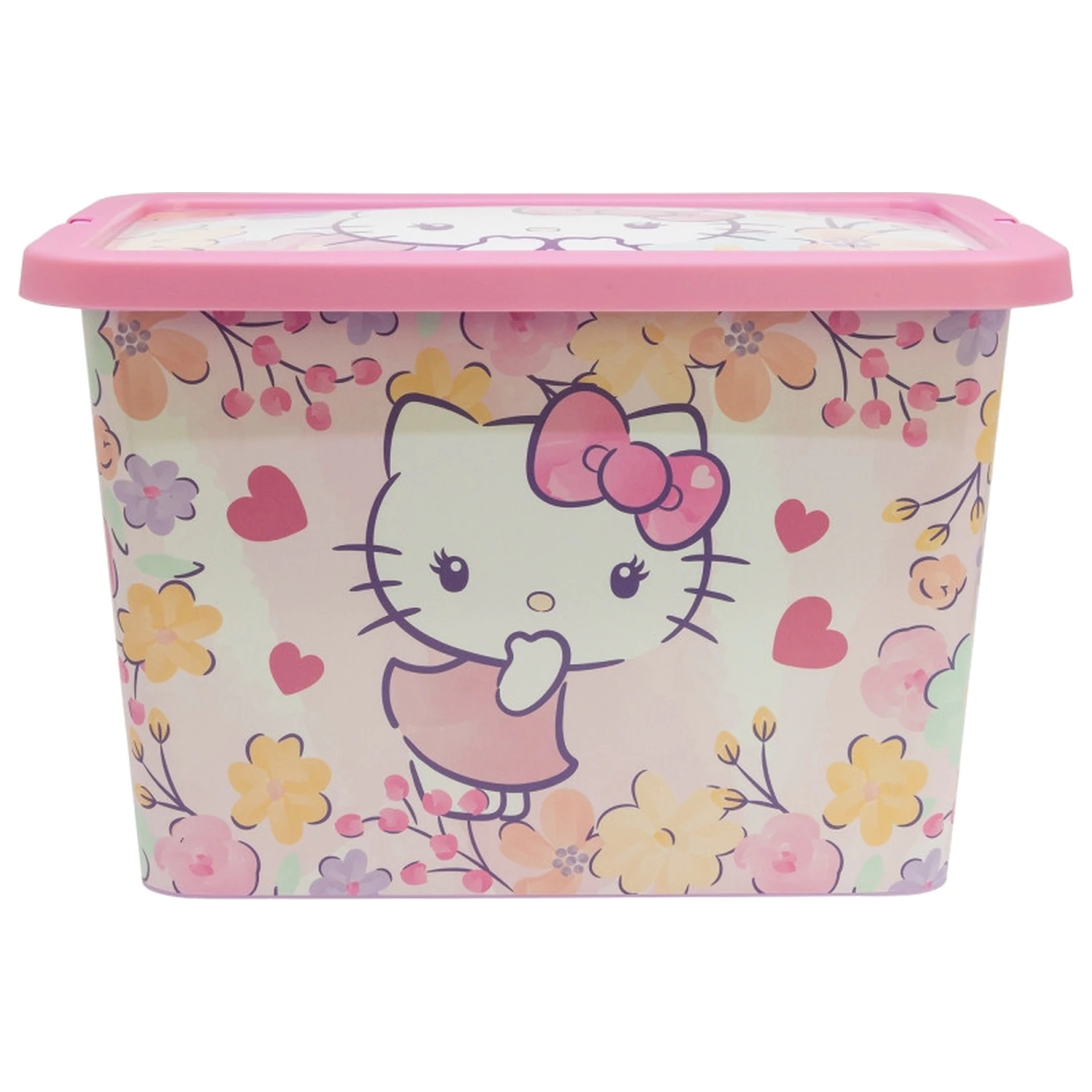 Hello Kitty Pastel Cutie de depozitare din plastic 7 L poza produsului