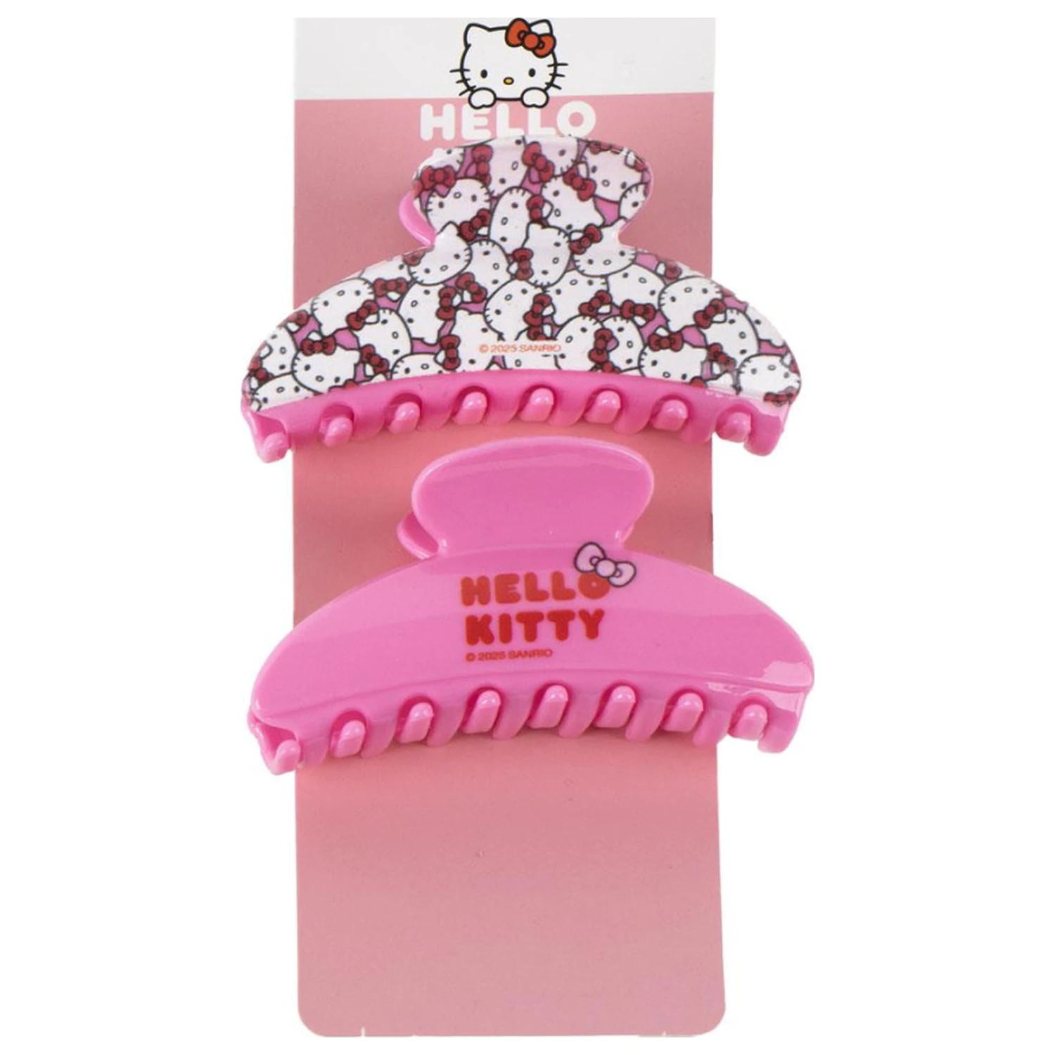 Hello Kitty Pink Hair Clip Set, 2 bucati poza produsului
