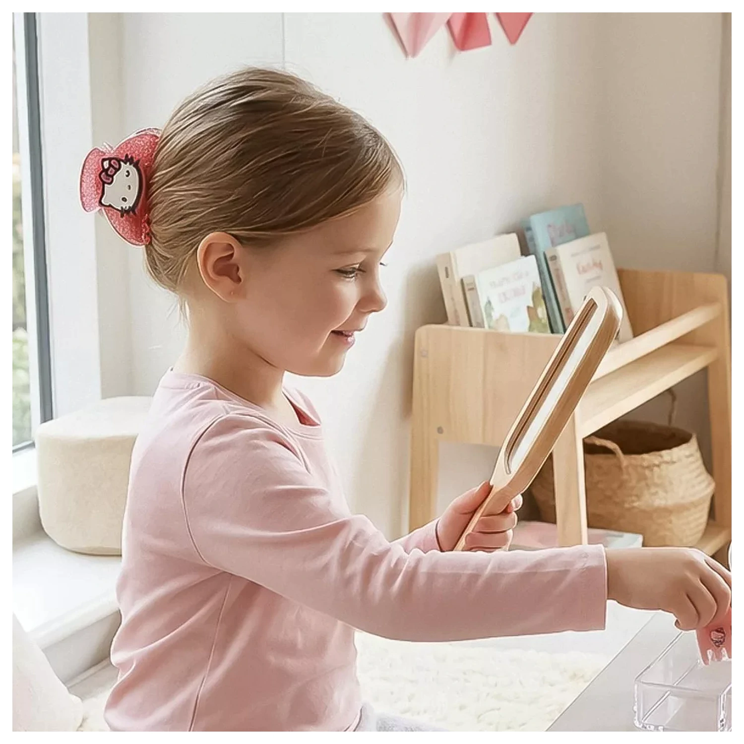 Hello Kitty Pink Hair Clip Set, set 5 piese poza produsului