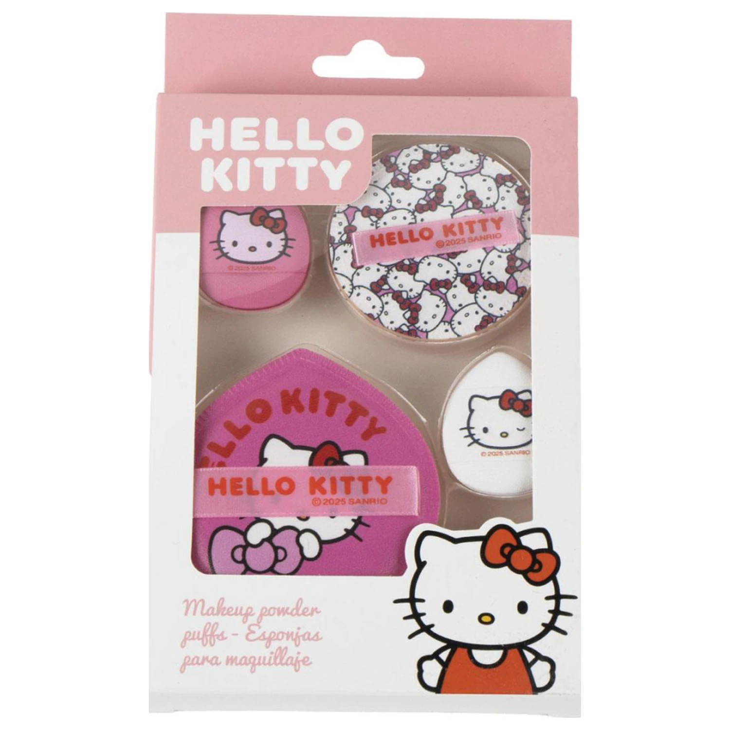 Hello Kitty Pink Set de 4 buretei de machiaj poza produsului