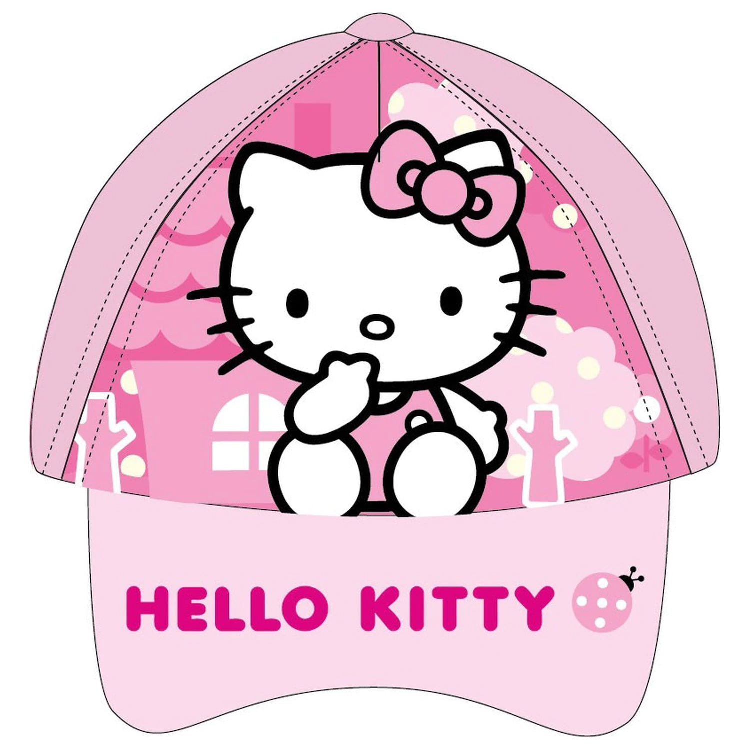 Hello Kitty Pink Town sapca de baseball pentru copii de 53 cm poza produsului