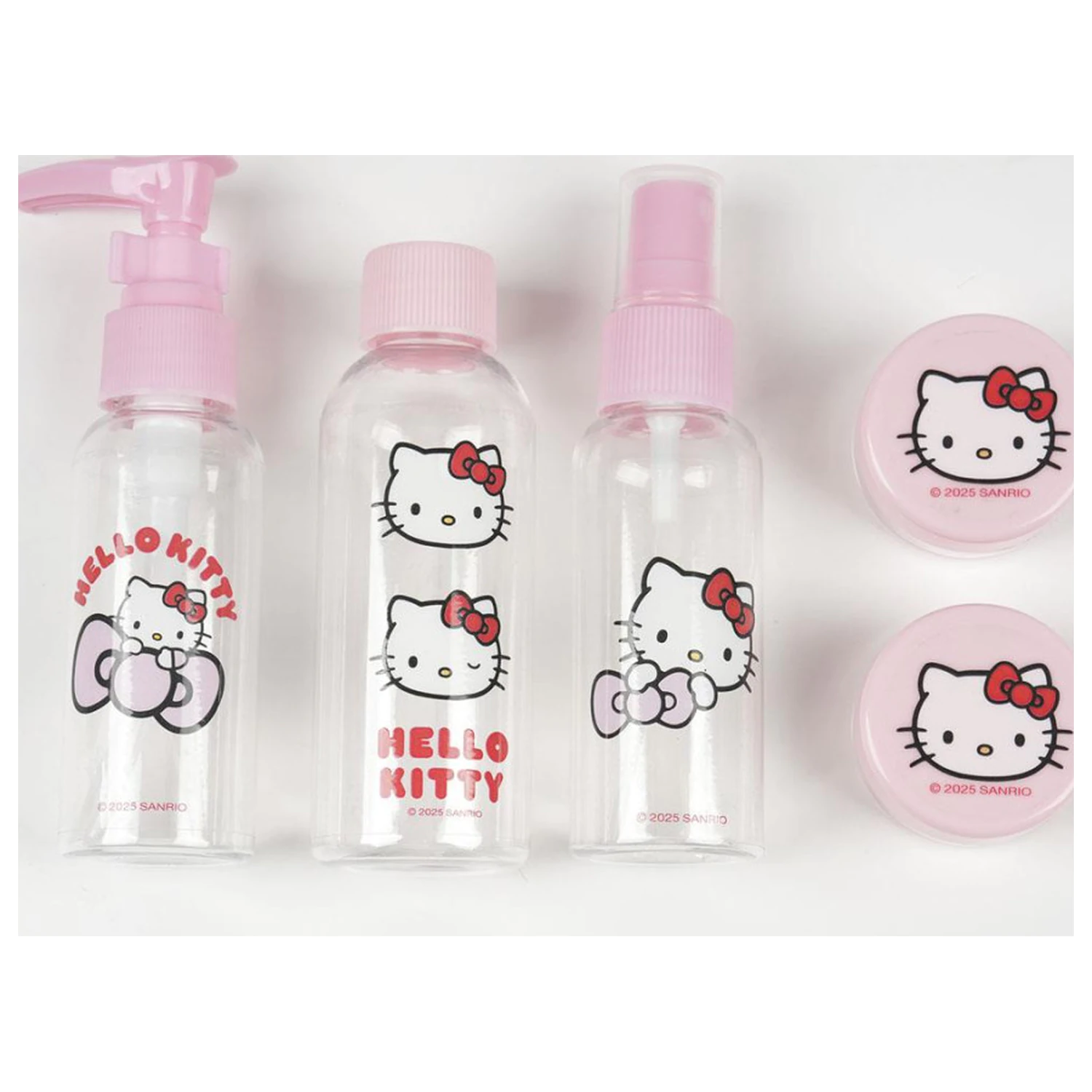 Hello Kitty Set de igiena roz pentru calatorii poza produsului